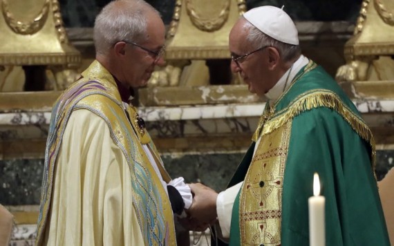 La rencontre entre le pape François et l’archevêque anglican de Cantorbéry, Justin Welby rencontre pape François archevêque anglican Cantorbéry Justin Welby